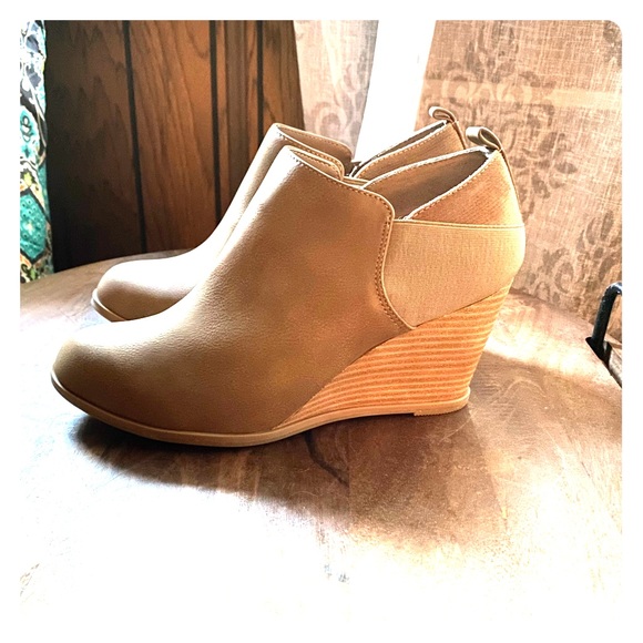 dr scholl's parler wedge